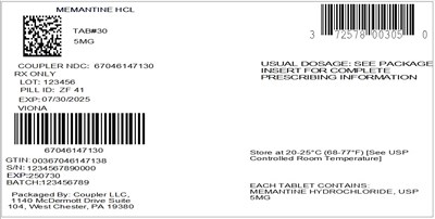 Label (72578 Memantine 5mg)